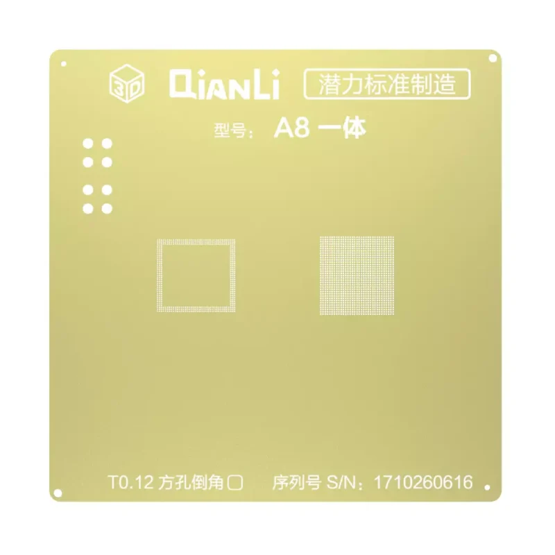 شابلون Qianli CPU A8 آیفون 6 و 6 پلاس