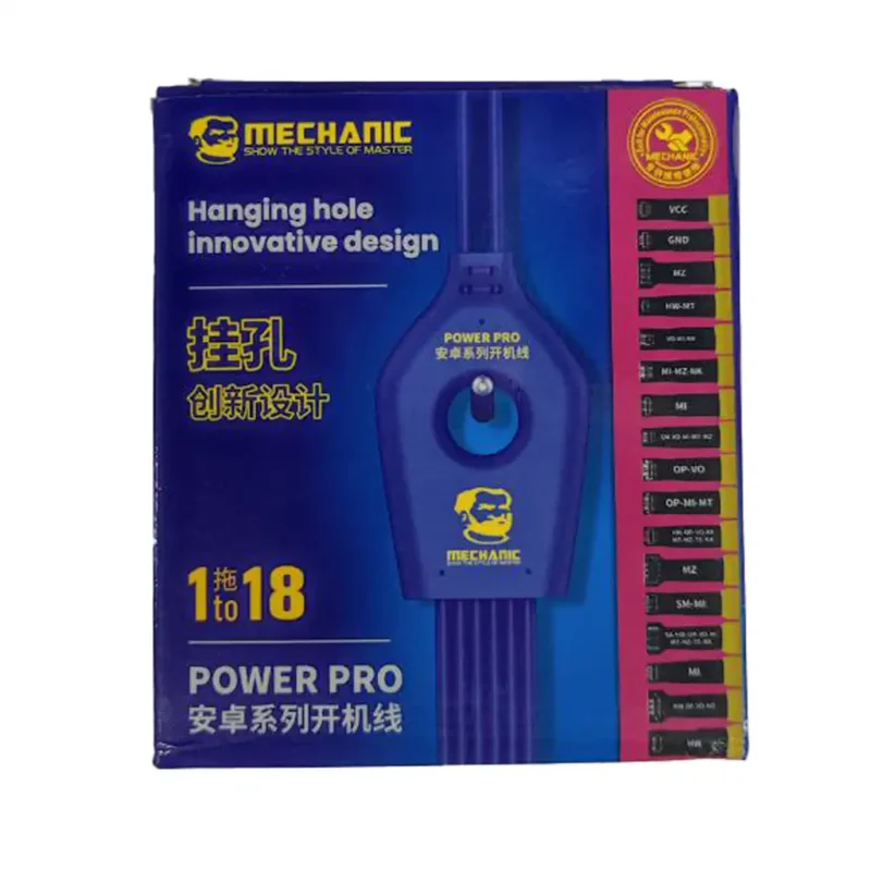 کابل پاور اندرویدی Mechanic 1 to 18 Power Pro