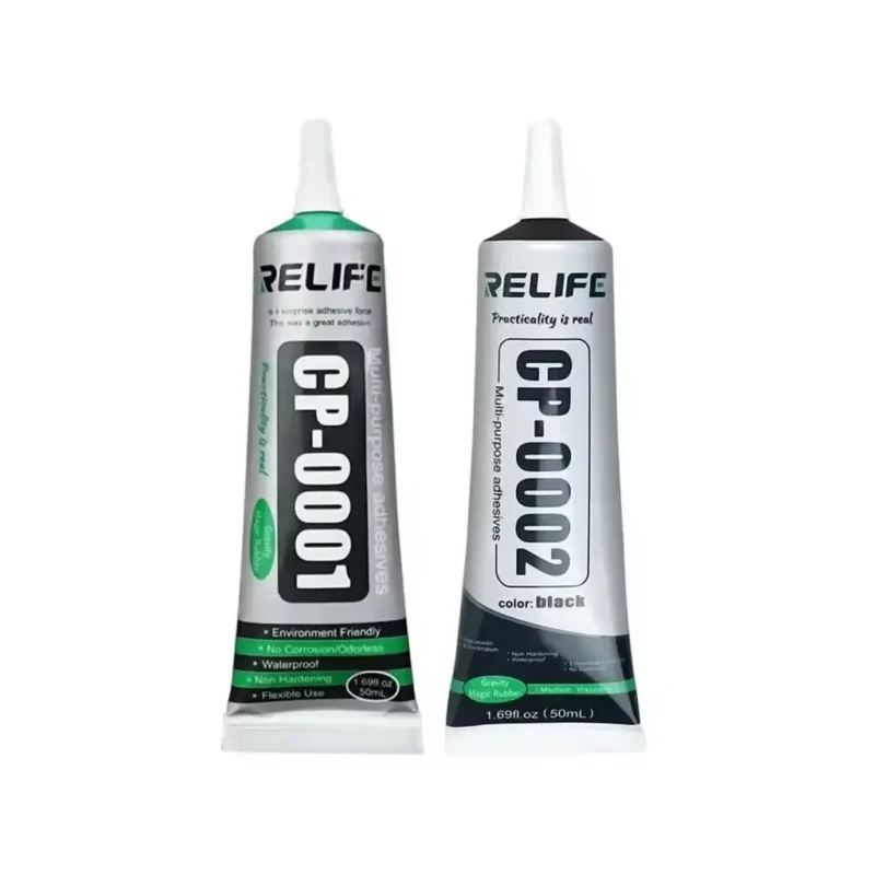 چسب مشکی و شفاف Relife CP-0001 - CP-0002 حجم 50 میل